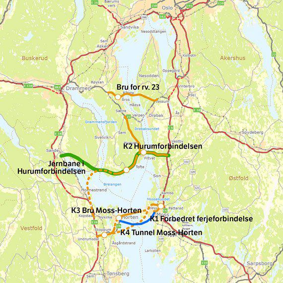 Barrieren over Oslofjorden